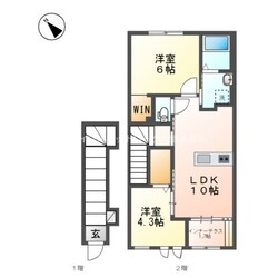 セルクラールの物件間取画像